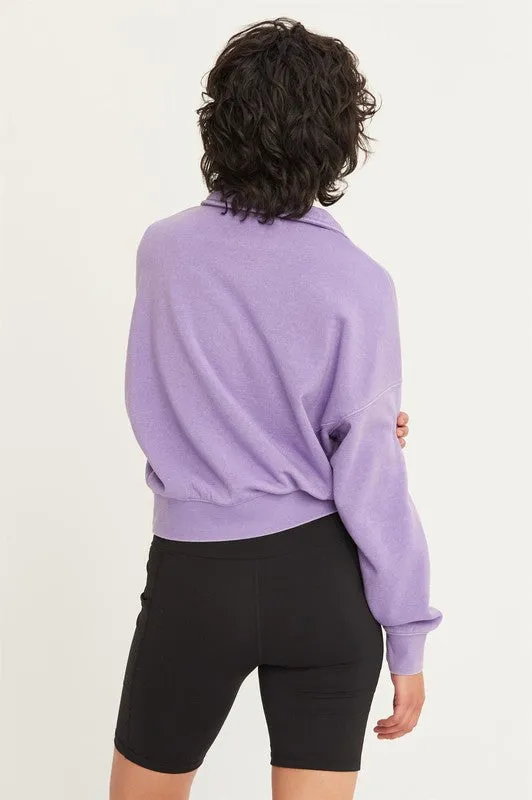 Lucy Half Zip Pullover