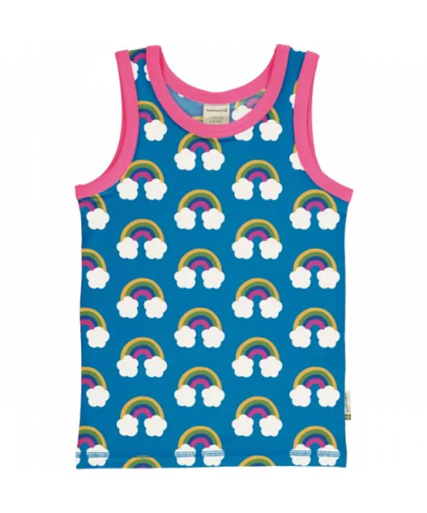 Maxomorra Tank Top - Farm Rainbow