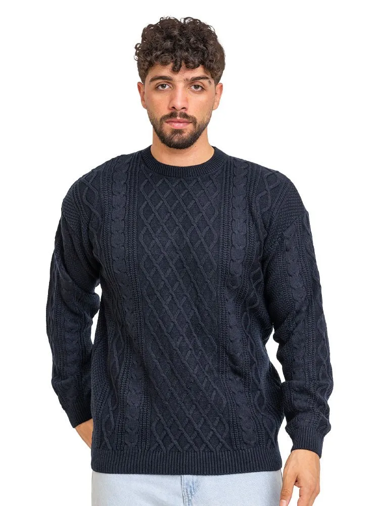 Medival Blue-Design p2232 PF-Round Pullover