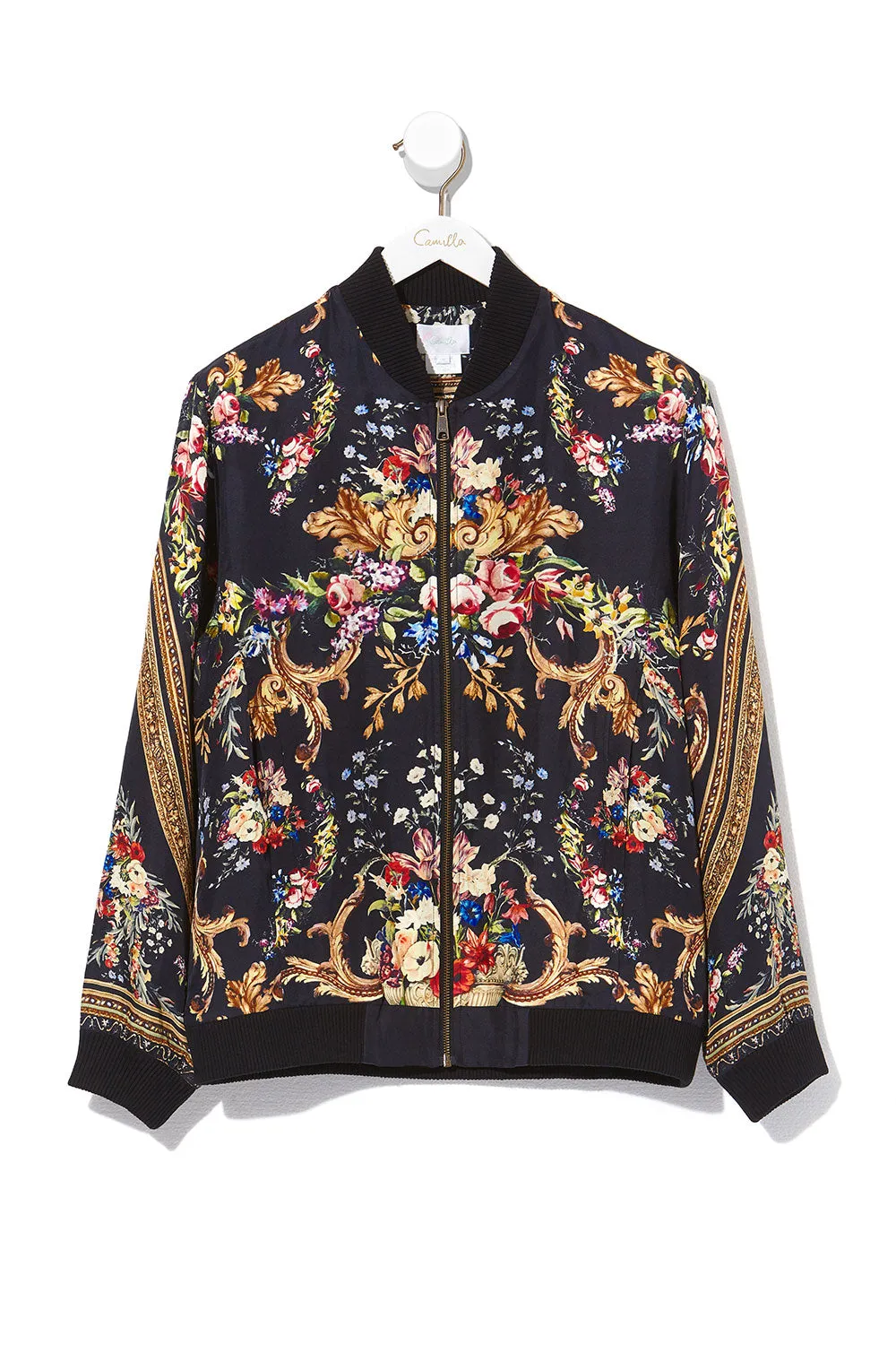 MENS BOMBER JACKET FRIEND IN FLORA