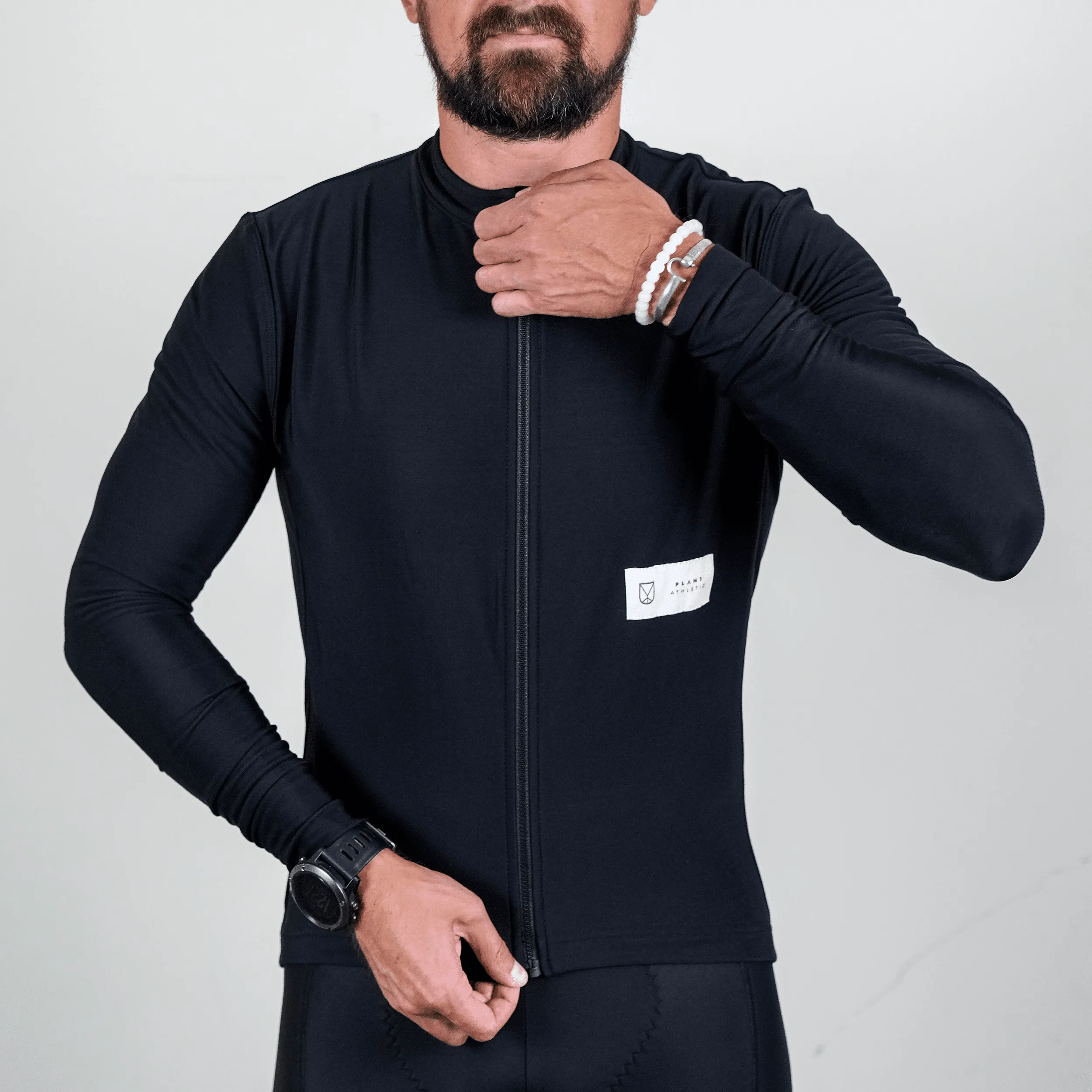 Men's Cycling Tech Fleece / Black
