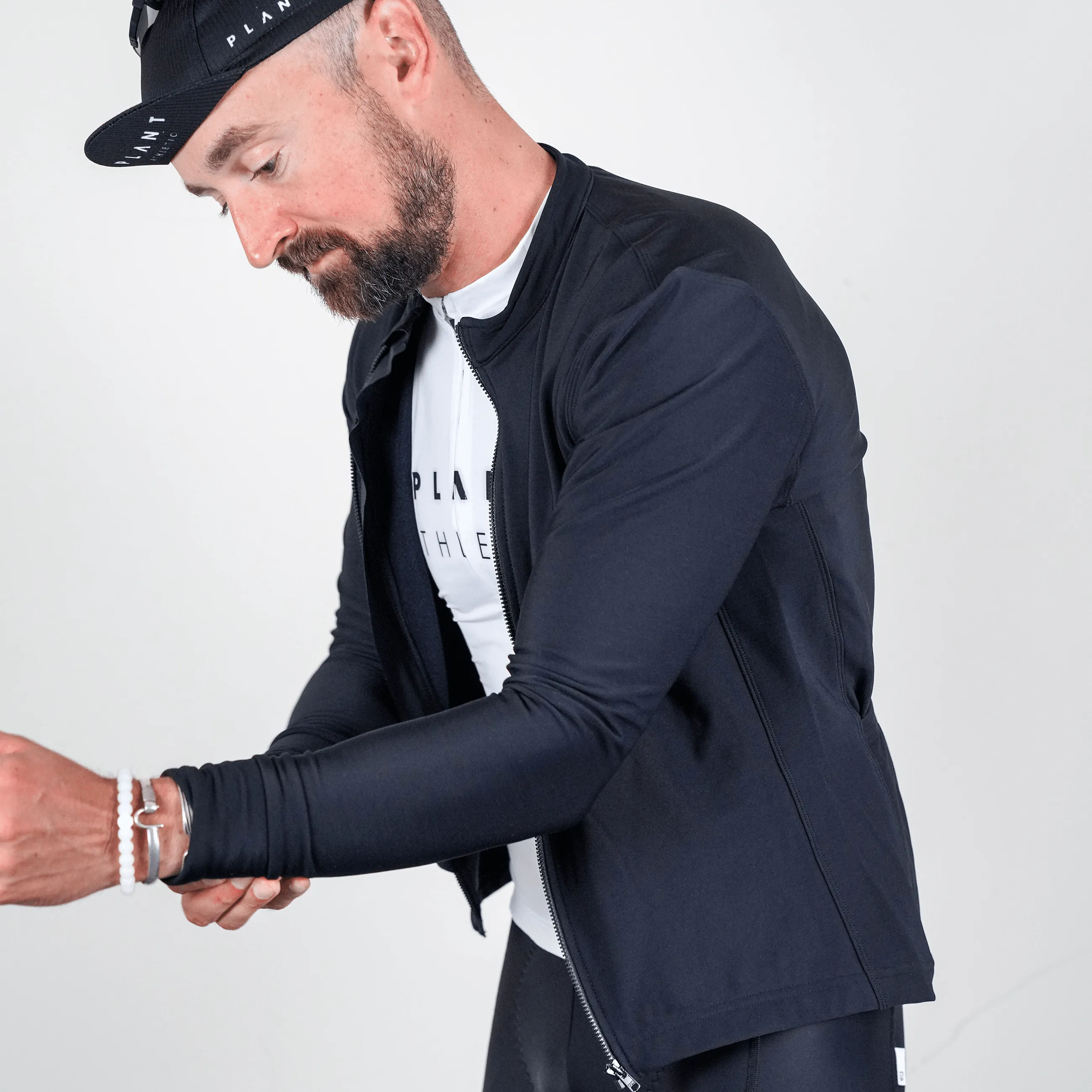 Men's Cycling Tech Fleece / Black