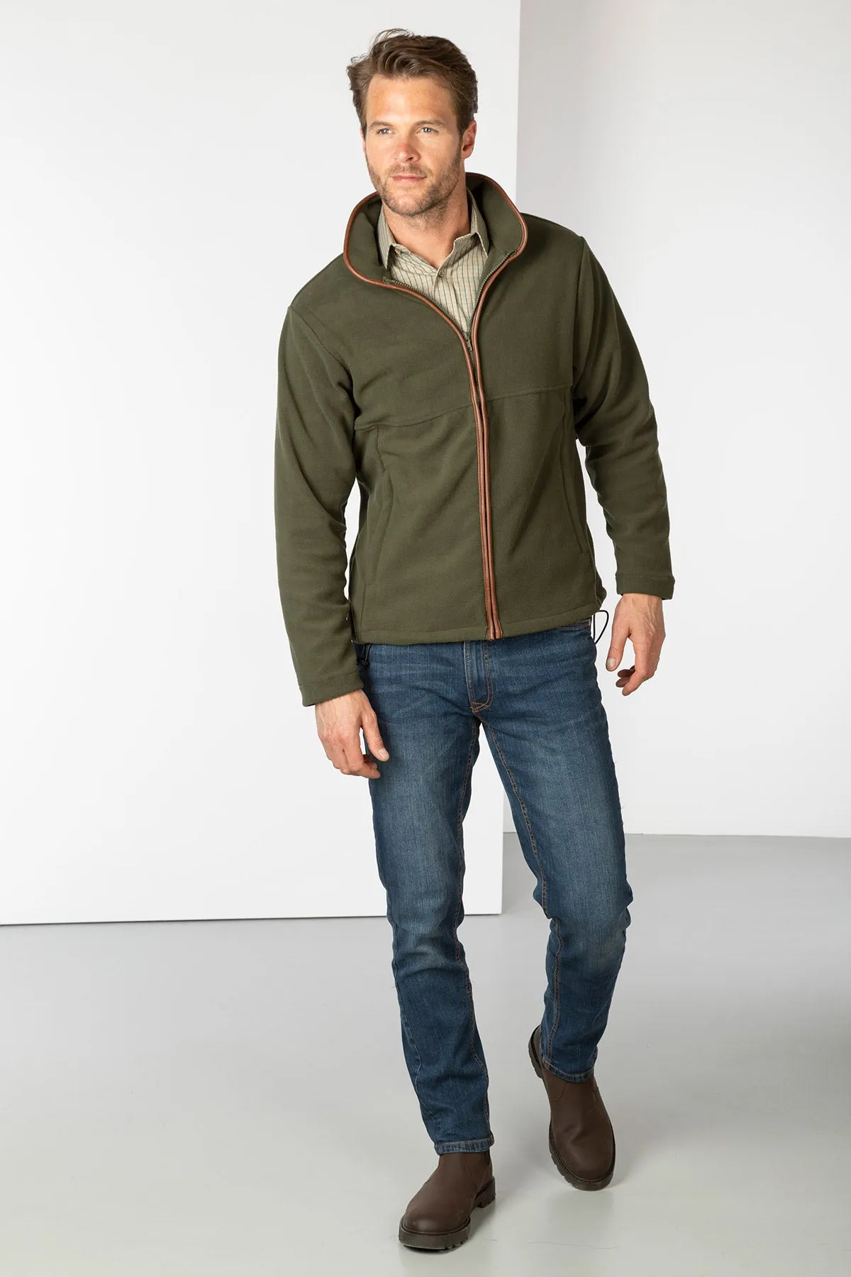 Mens Fleece Jacket - Harpham