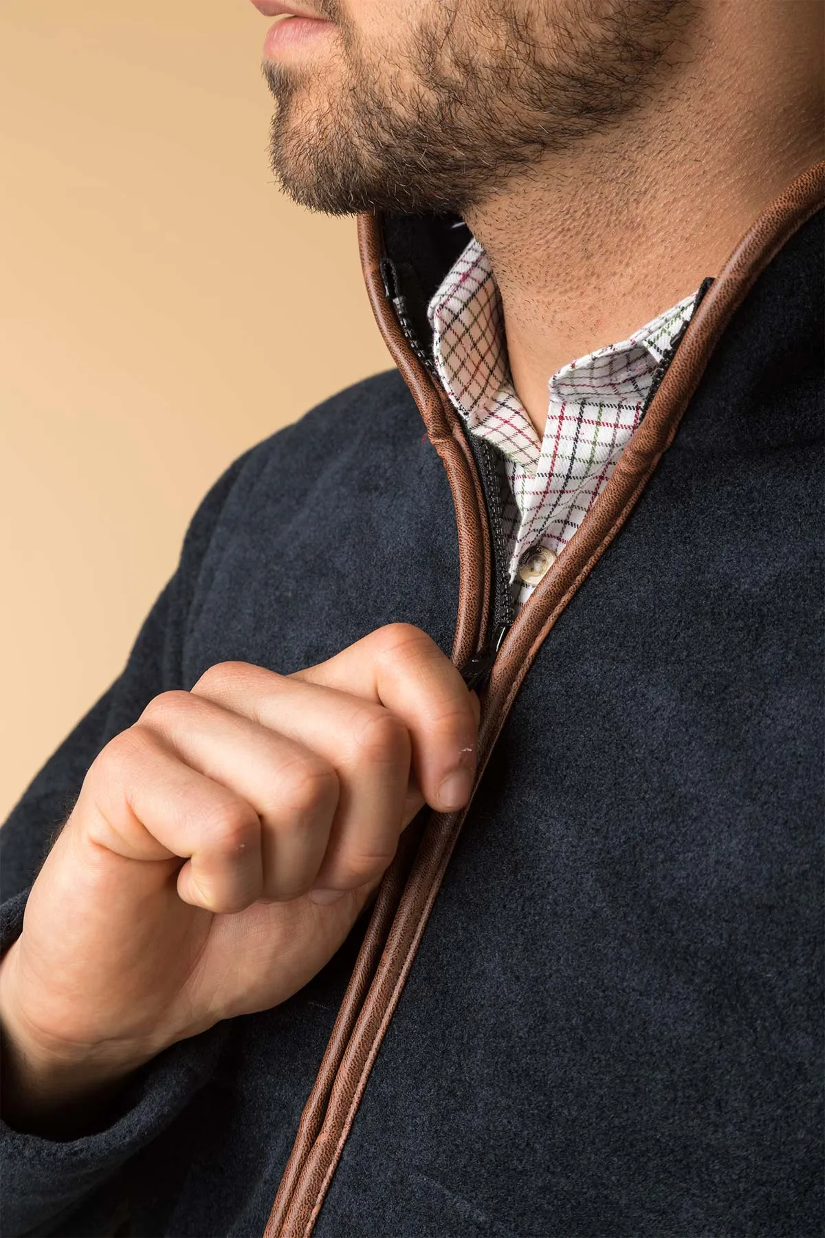 Mens Fleece Jacket - Harpham