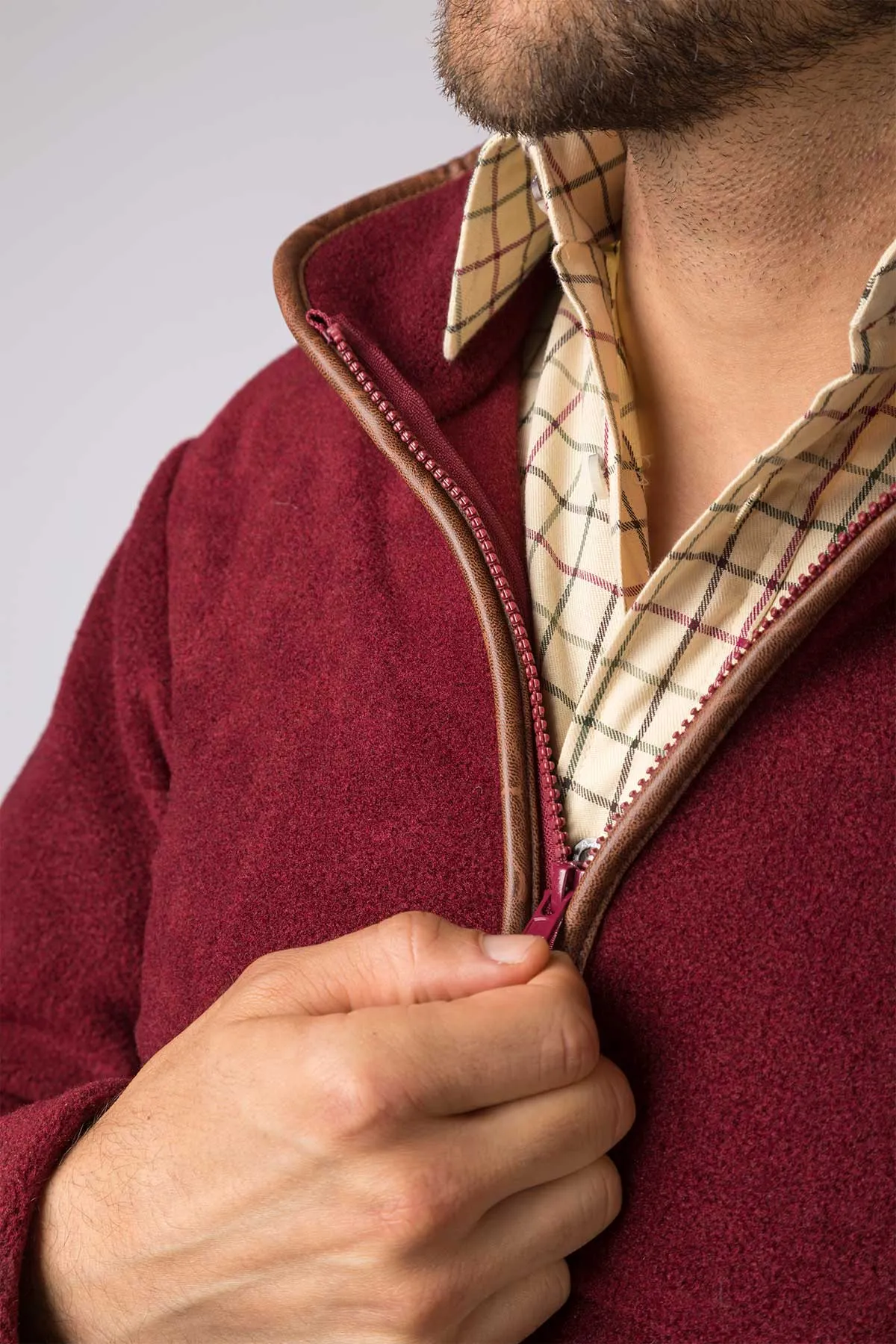 Mens Fleece Jacket - Harpham