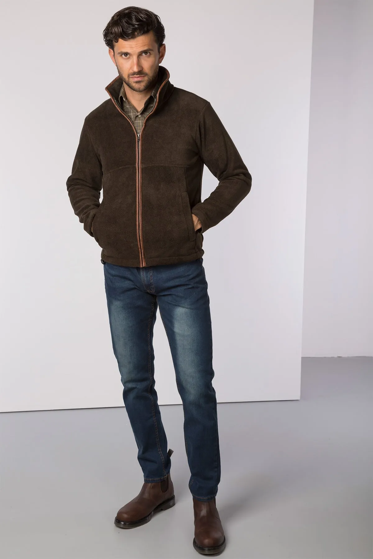 Mens Fleece Jacket - Harpham