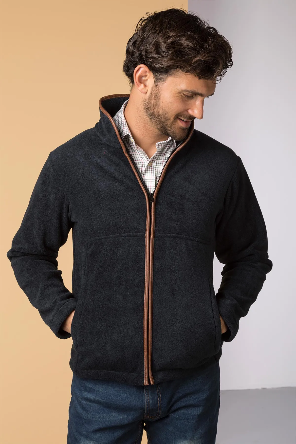 Mens Fleece Jacket - Harpham