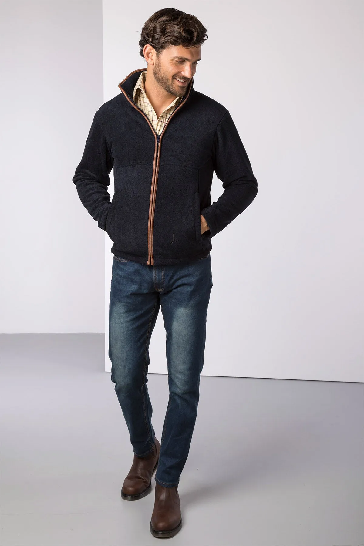 Mens Fleece Jacket - Harpham