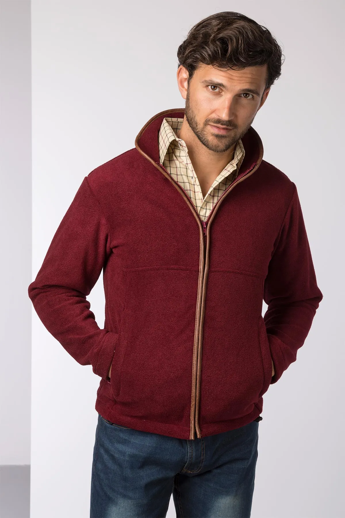 Mens Fleece Jacket - Harpham
