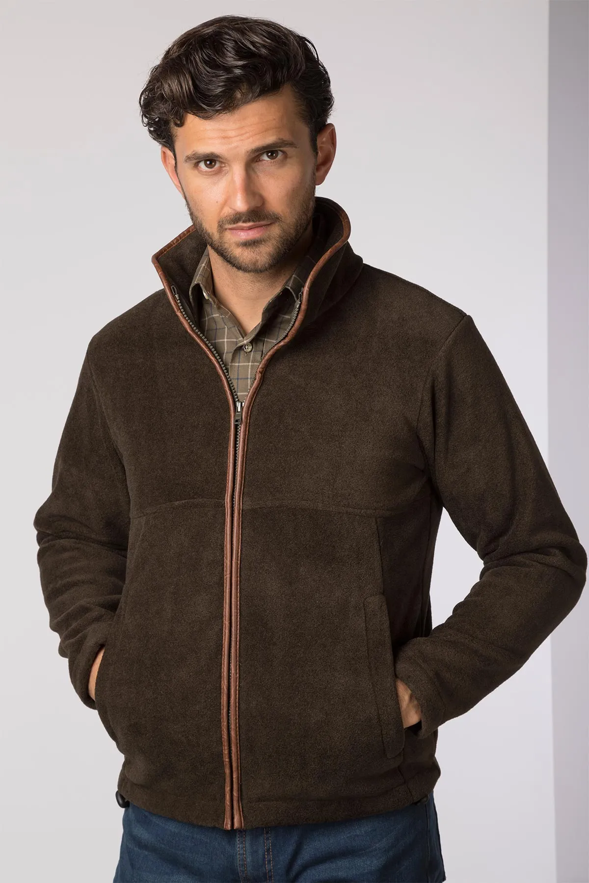 Mens Fleece Jacket - Harpham