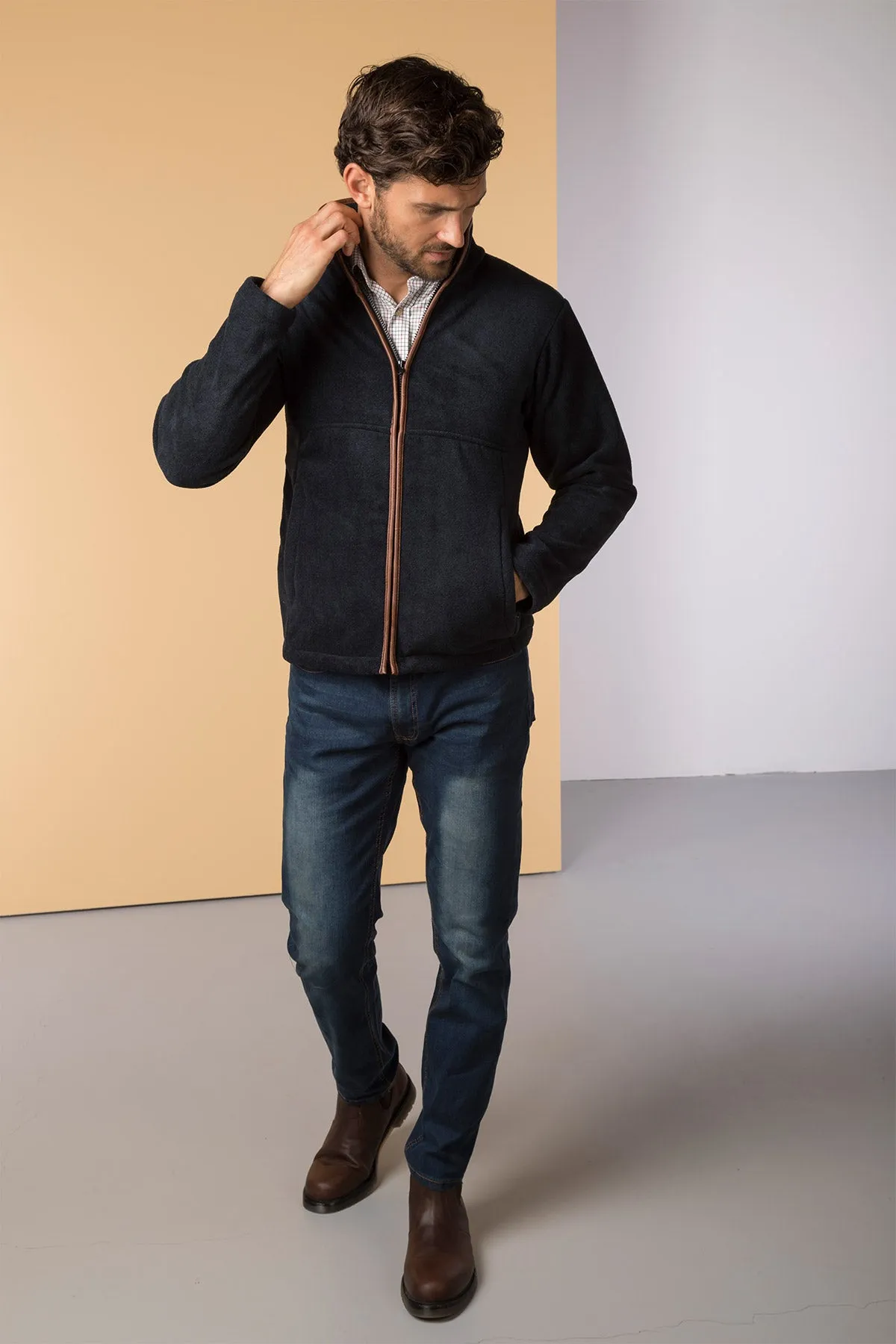 Mens Fleece Jacket - Harpham