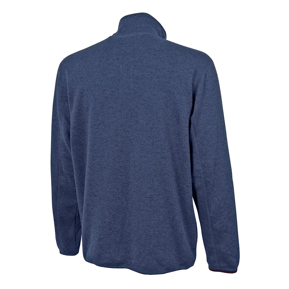MEN'S HEATHERED FLEECE JACKET