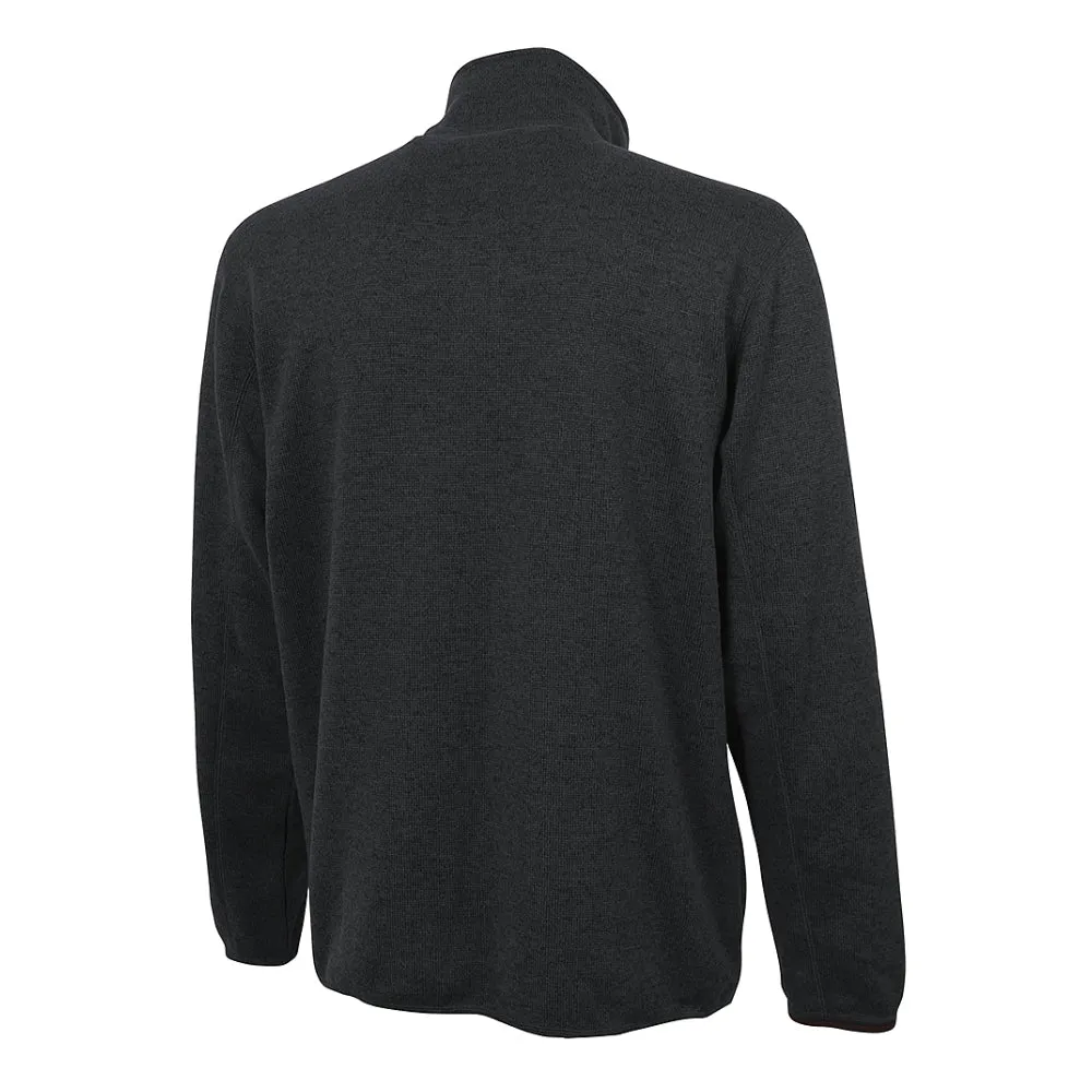 MEN'S HEATHERED FLEECE JACKET