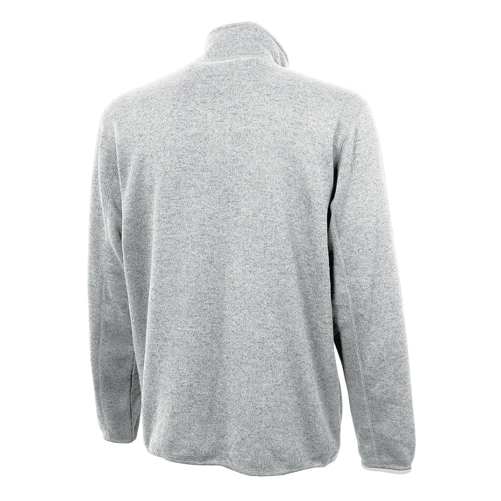 MEN'S HEATHERED FLEECE JACKET