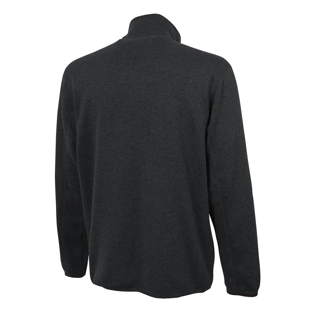 MEN'S HEATHERED FLEECE JACKET