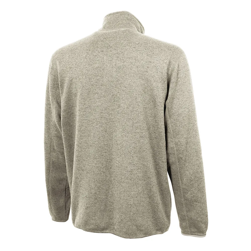 MEN'S HEATHERED FLEECE JACKET