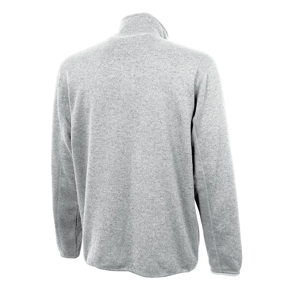 MEN'S HEATHERED FLEECE JACKET
