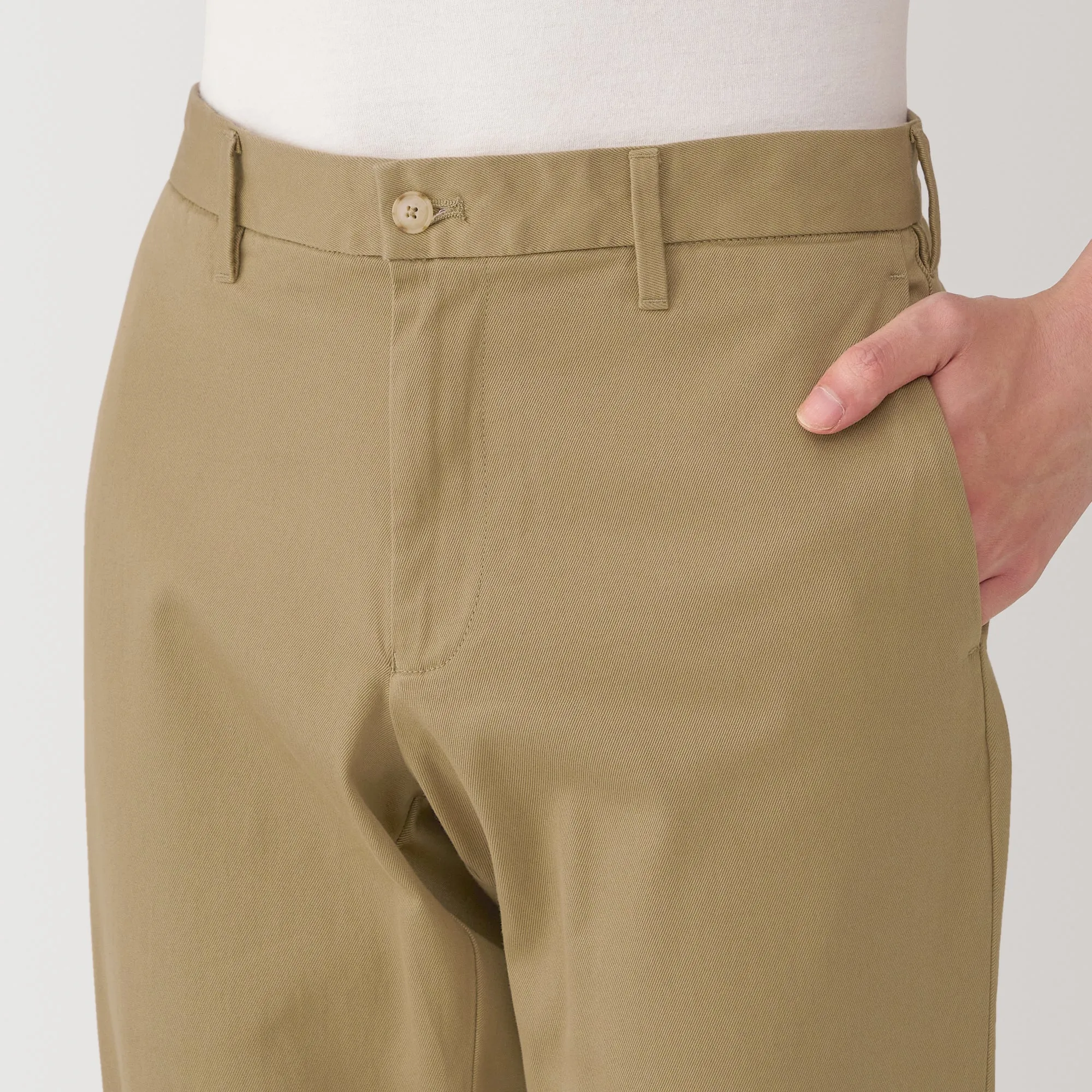 Men's Stretch Chino Slim Pants (L32)