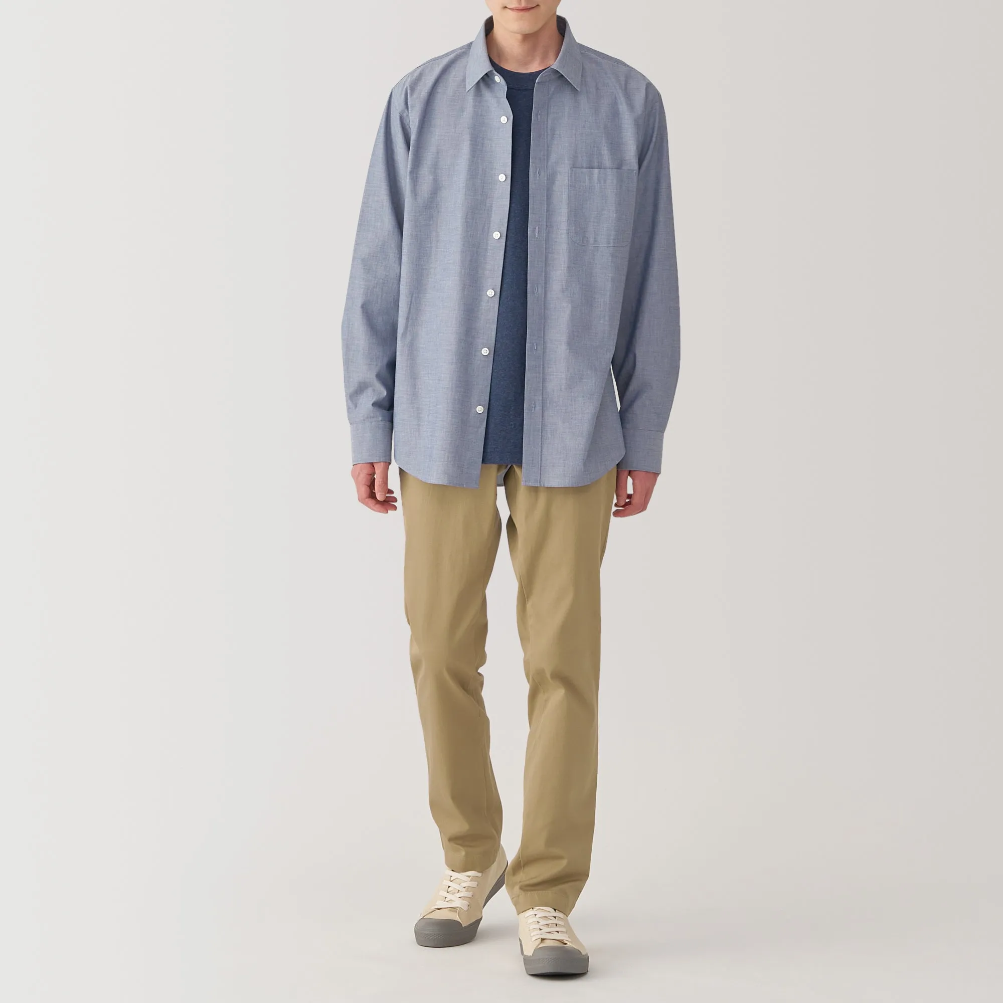 Men's Stretch Chino Slim Pants (L32)