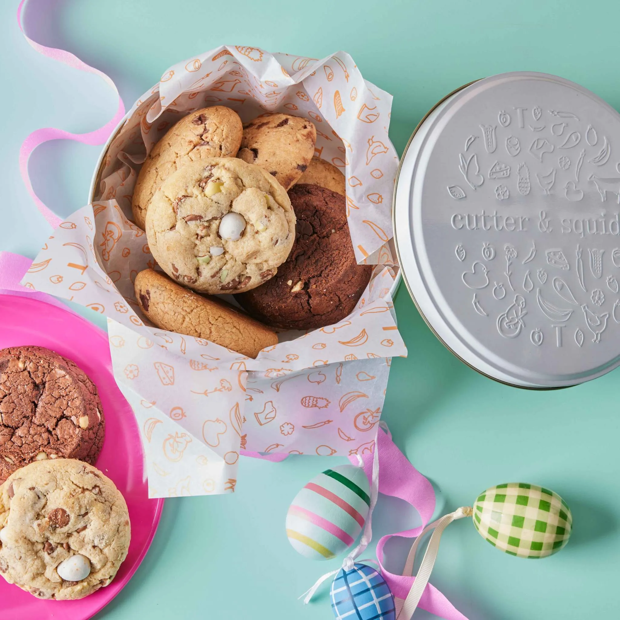 Mixed Easter Chunky Cookie Tin