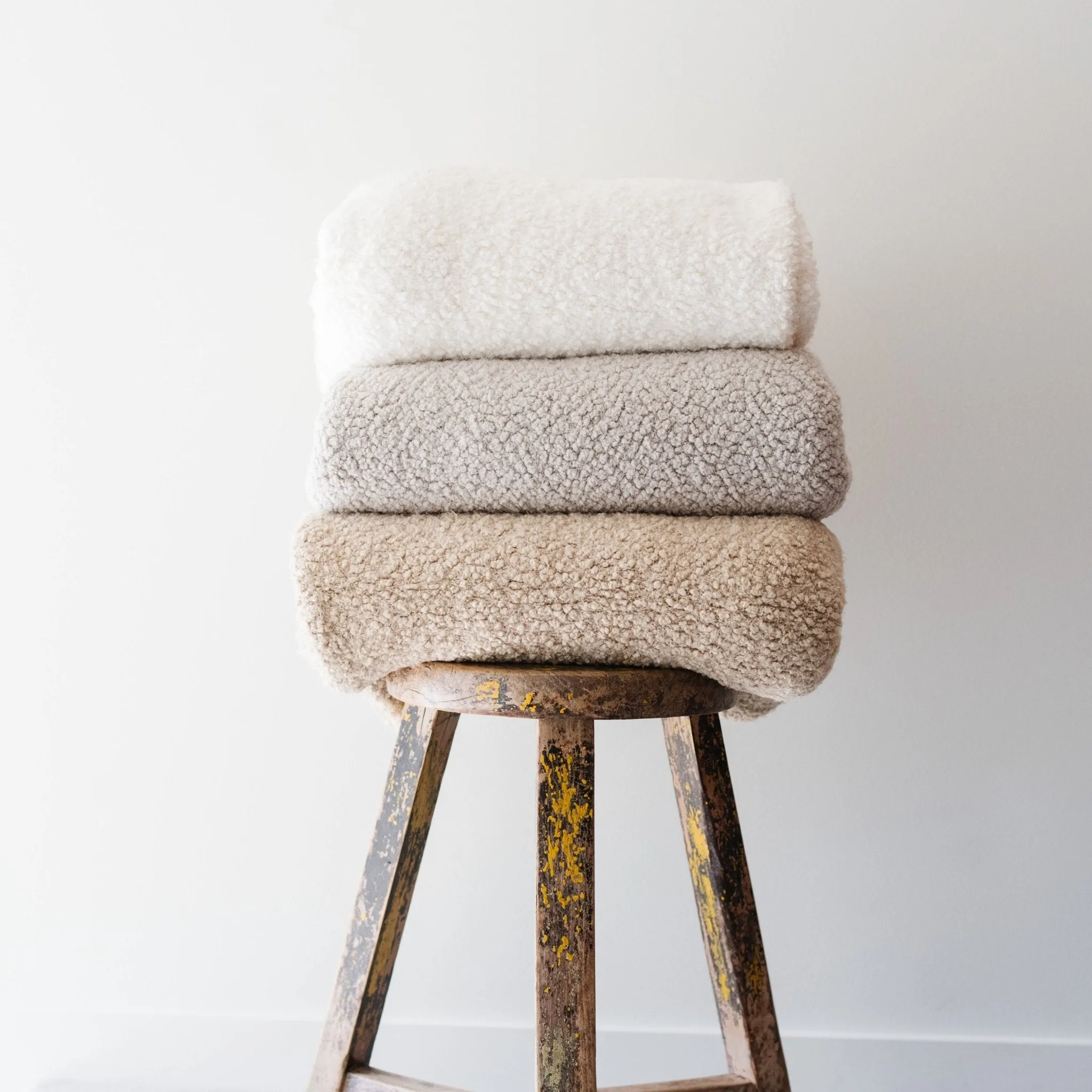 Moonstruck Boucle Large Throw Blanket