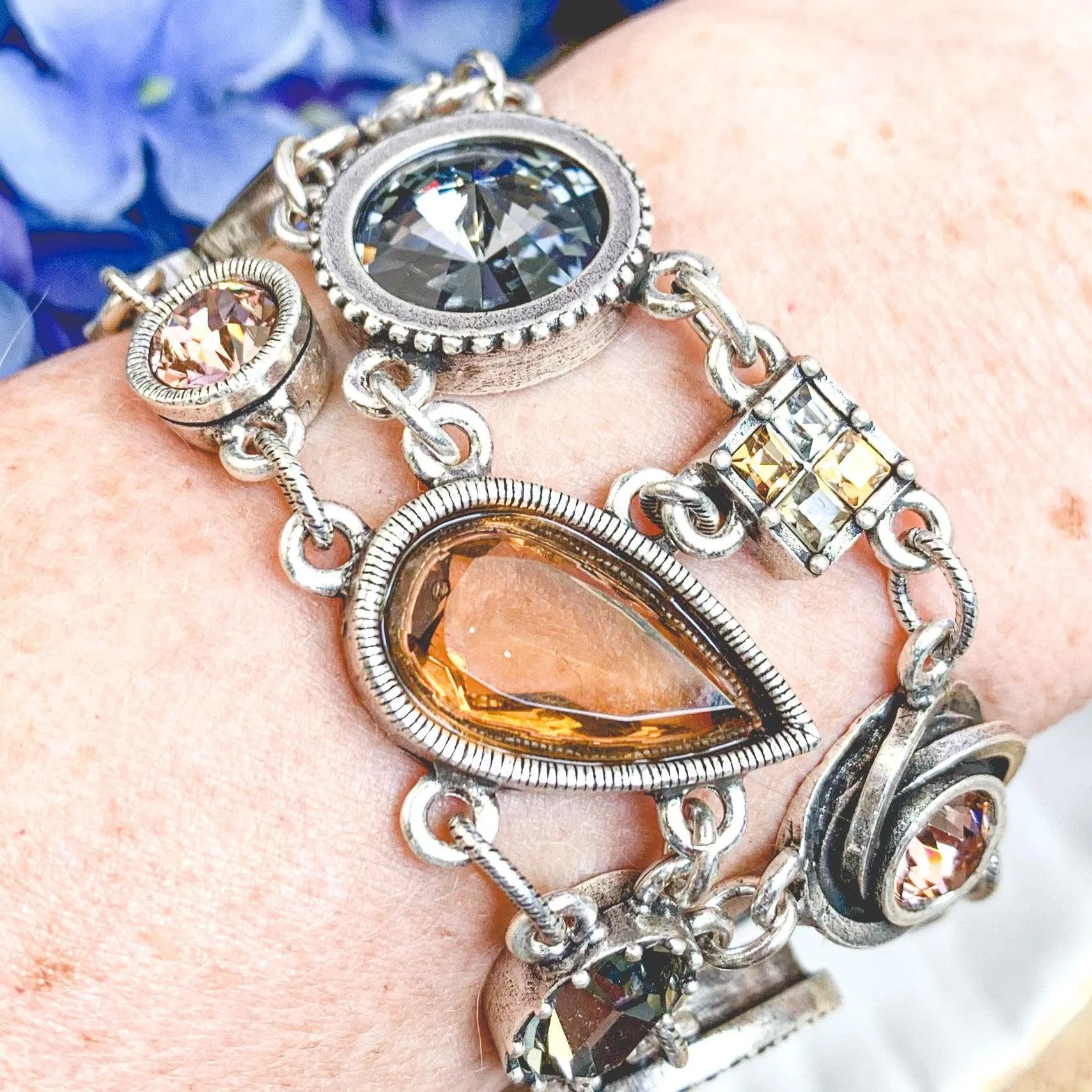 Patricia Locke Champagne Composition Bracelet