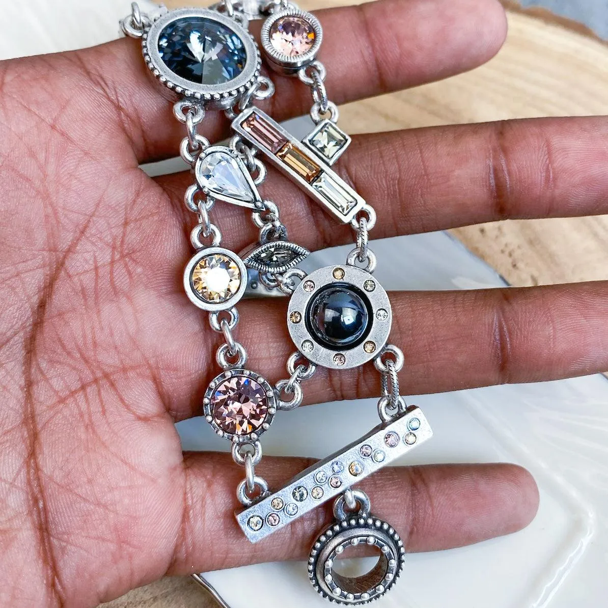 Patricia Locke Champagne Composition Bracelet