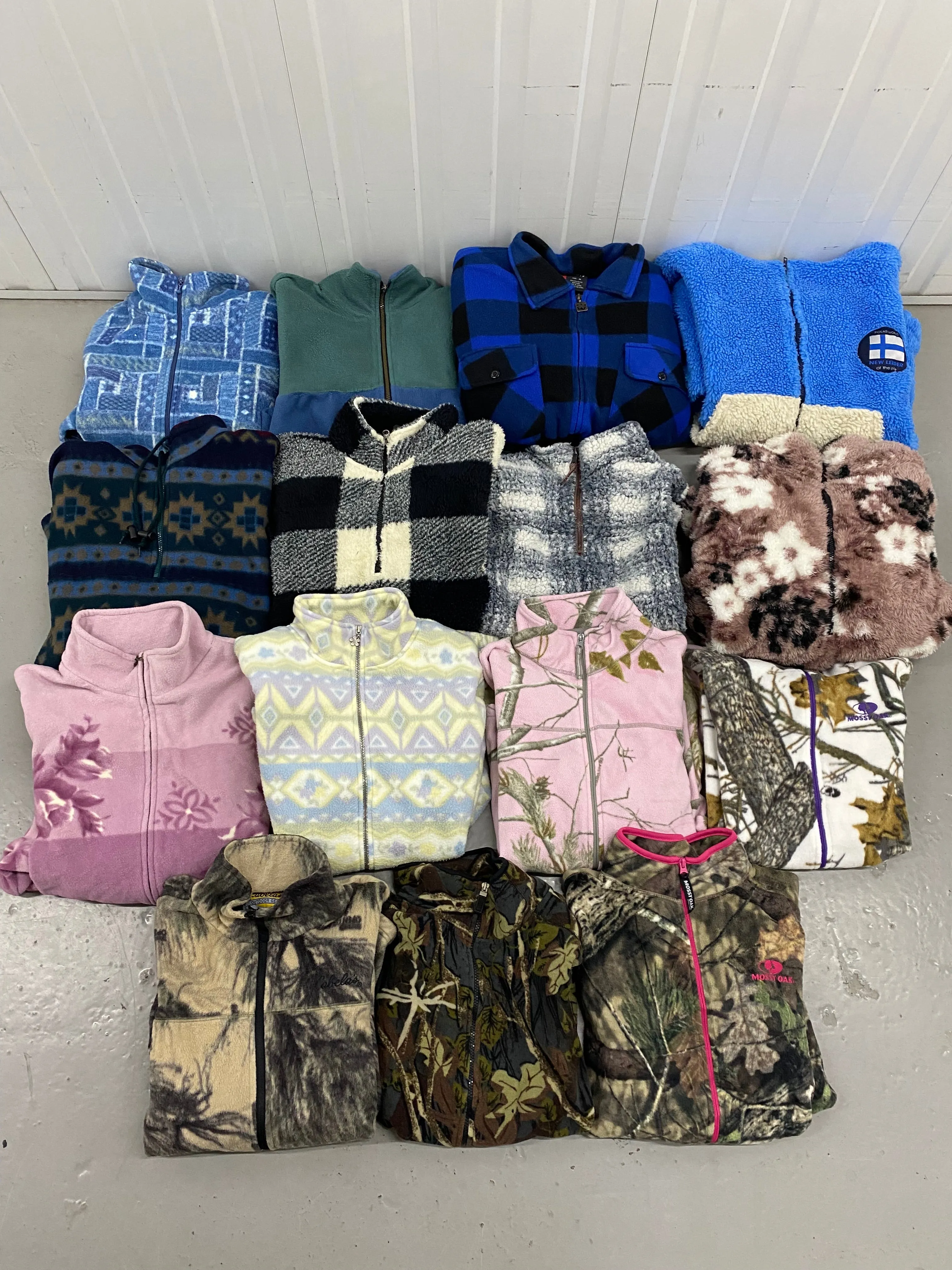 Patterned Fleeces Bundle (15 pcs)