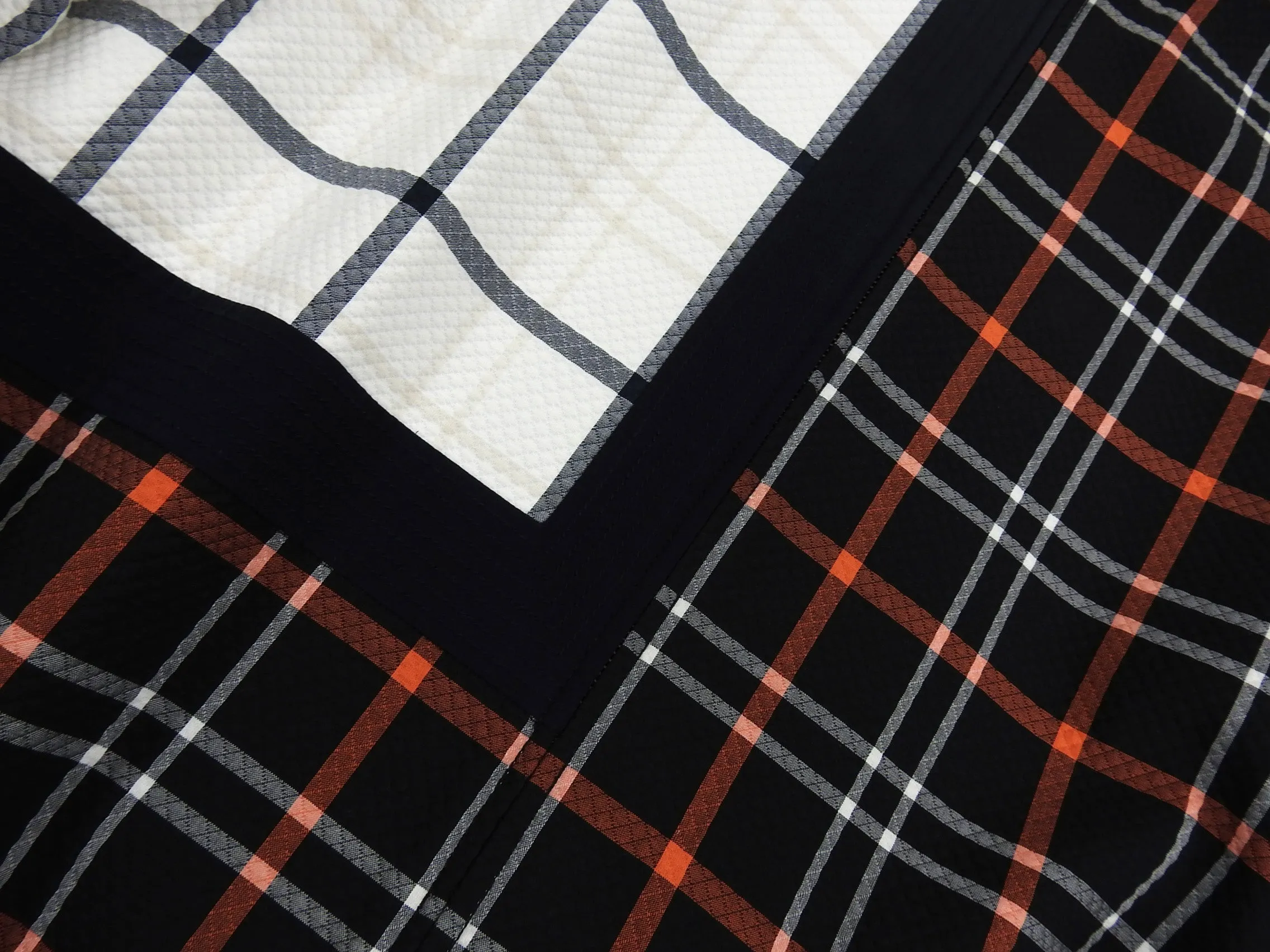 Phillip Lim 3.1 Cotton Double Plaid Bomber Jacket - L