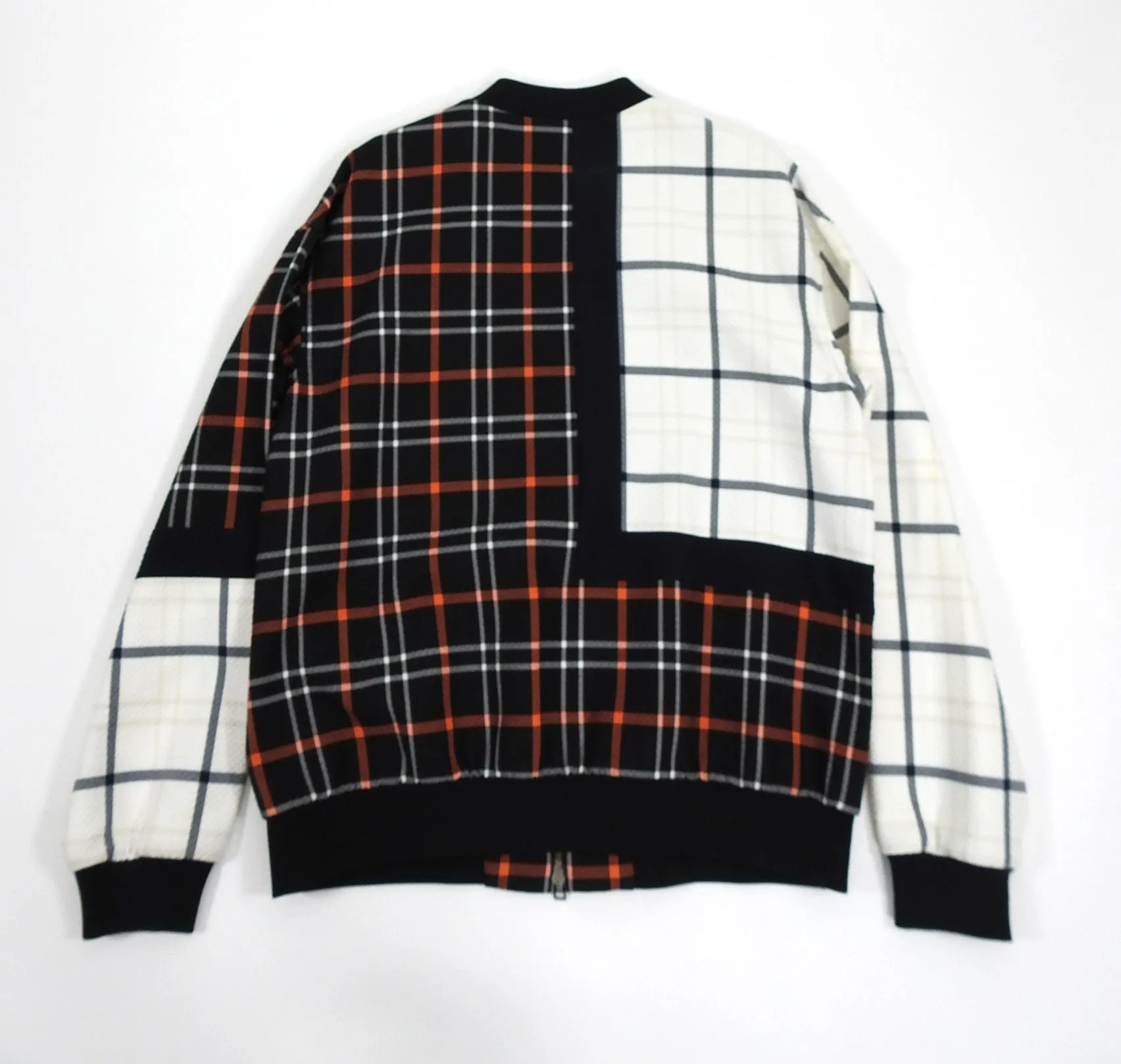 Phillip Lim 3.1 Cotton Double Plaid Bomber Jacket - L
