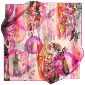 Pierre Cardin Limited Edition Scarf Dreamscape No. 91