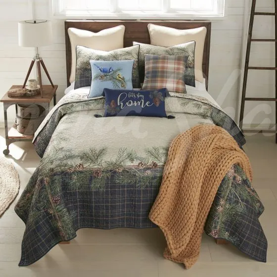 Pine Boughs Quilted Collection **DISCONTINUED QUANTITIES LIMITED**