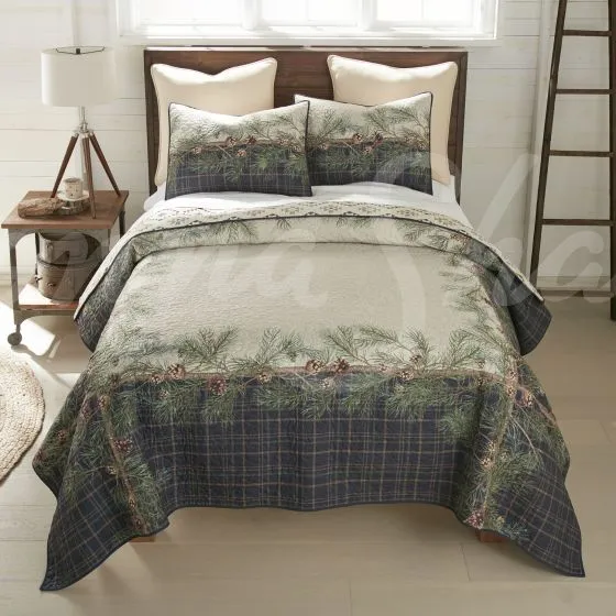 Pine Boughs Quilted Collection **DISCONTINUED QUANTITIES LIMITED**