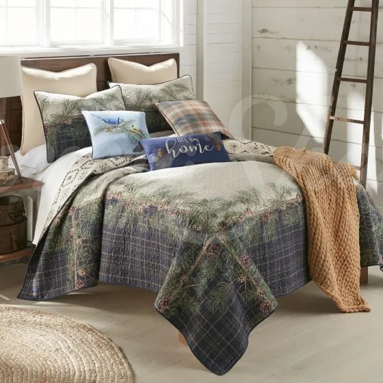 Pine Boughs Quilted Collection **DISCONTINUED QUANTITIES LIMITED**