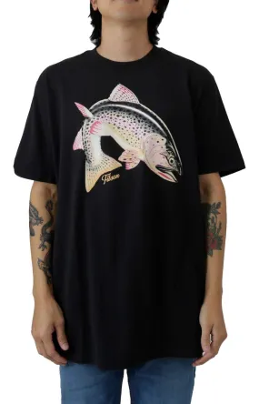 Pioneer Graphic T-Shirt - Black/Cut Throat