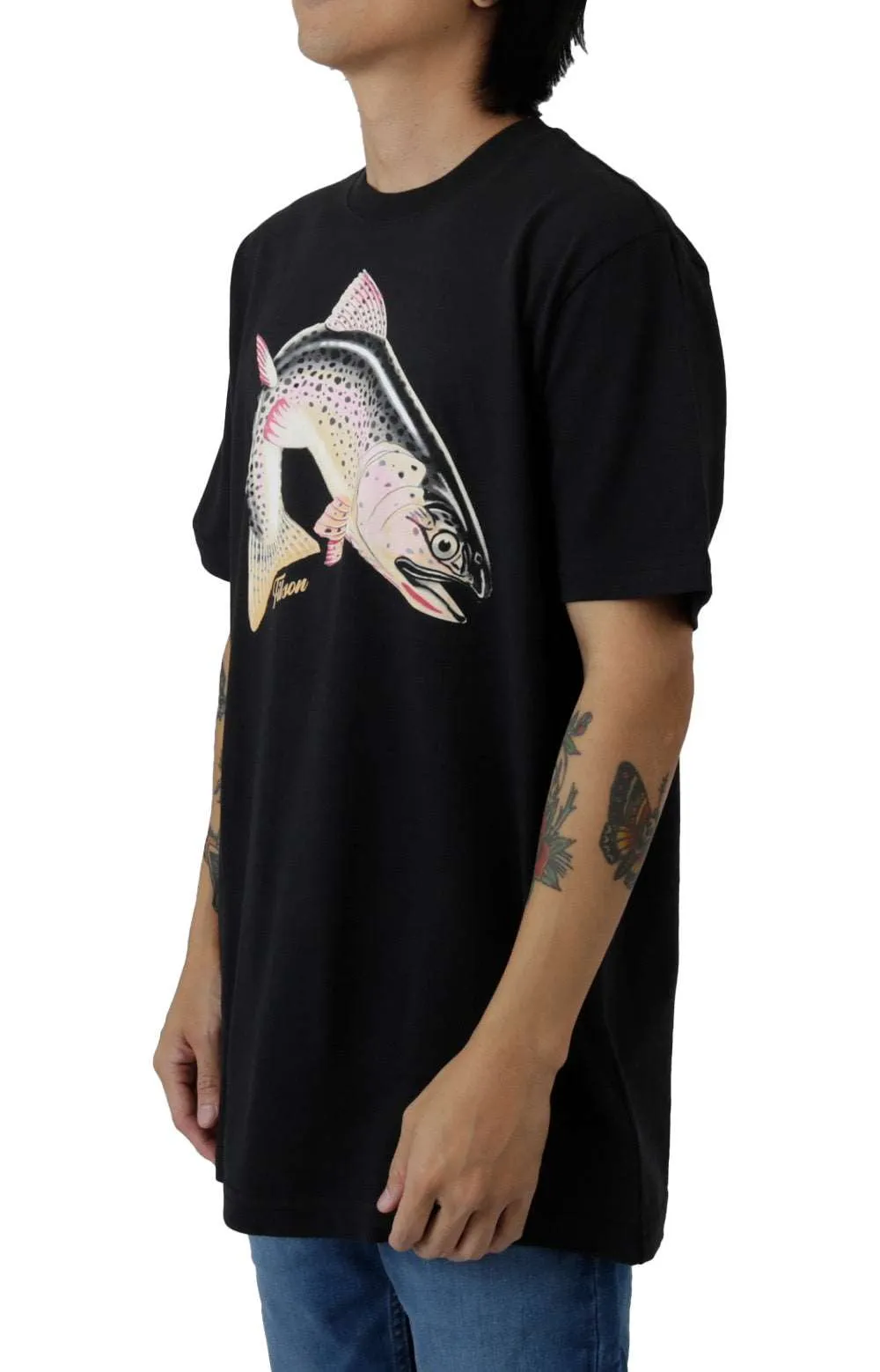 Pioneer Graphic T-Shirt - Black/Cut Throat