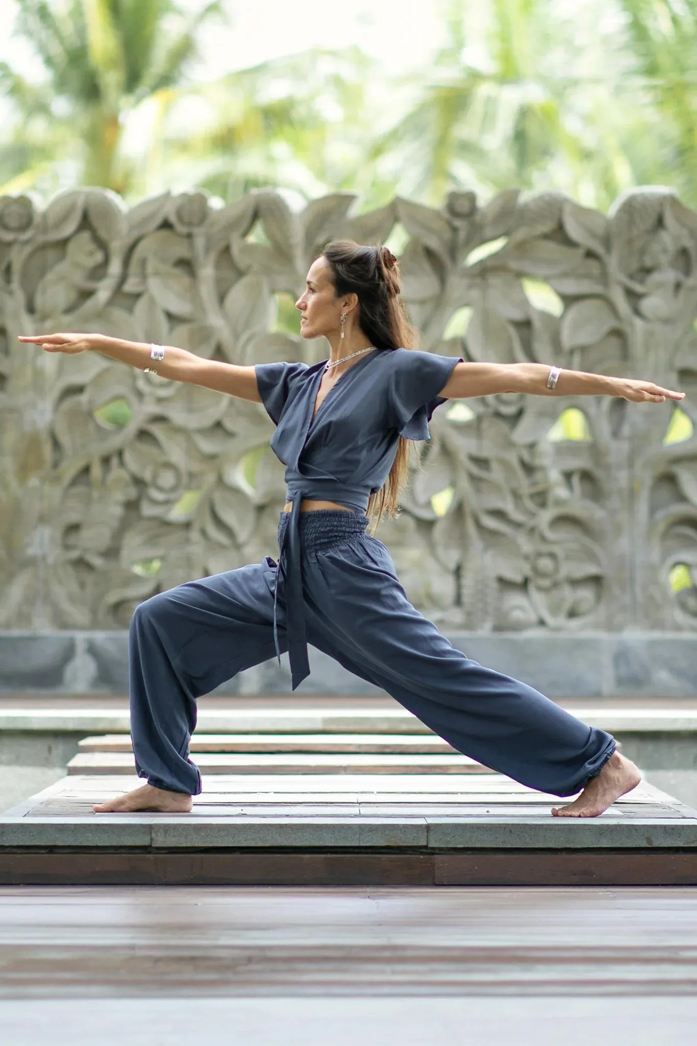 PIYOGA Scrunched Bottom Pant
