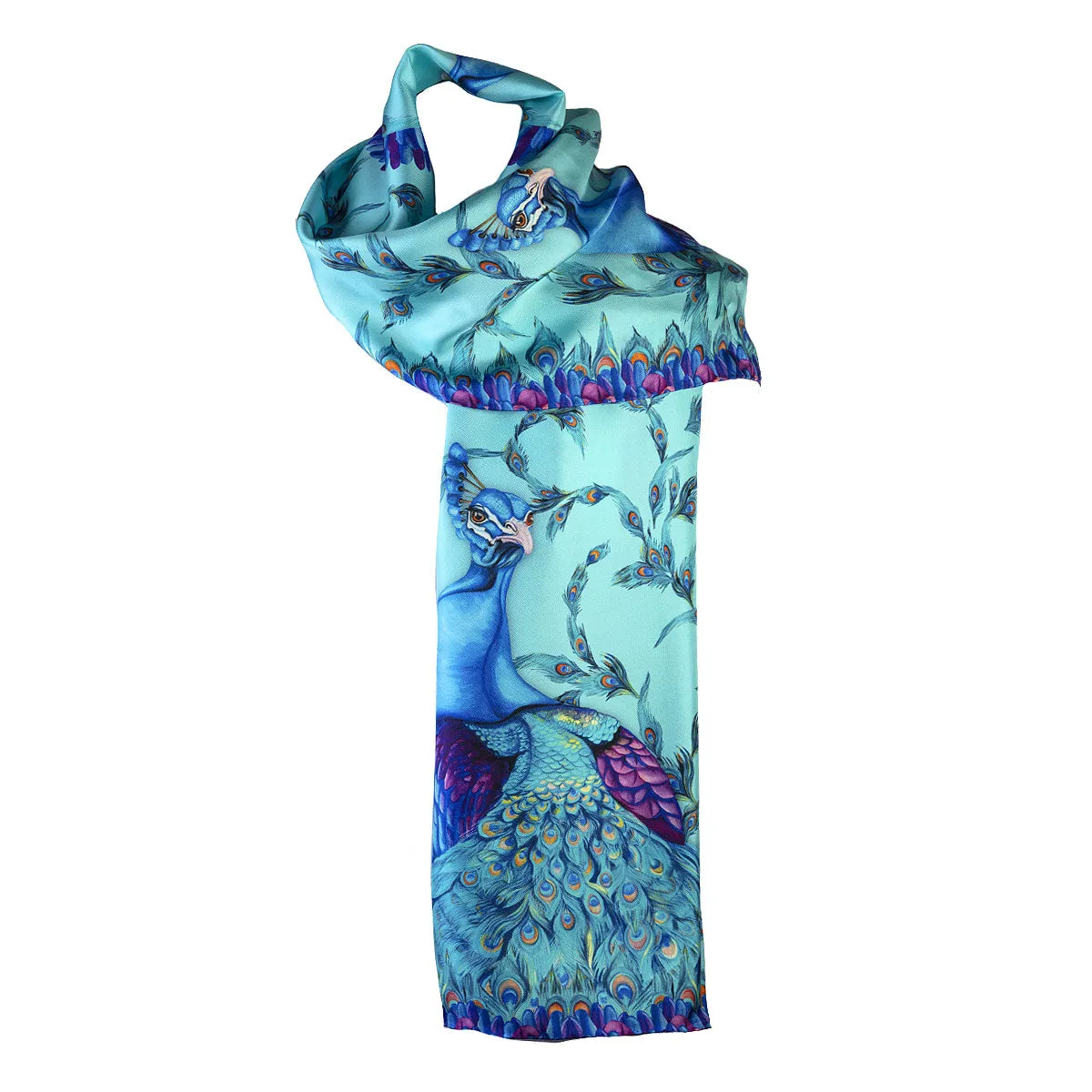 Pluming Marvellous Topaz Classic Silk Scarf