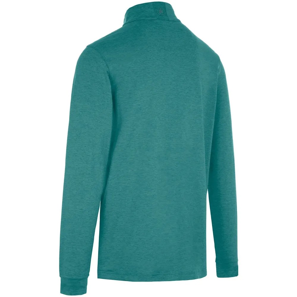ProQuip Pro Tech Melange 1/2 Zip Pullover - Porcelain