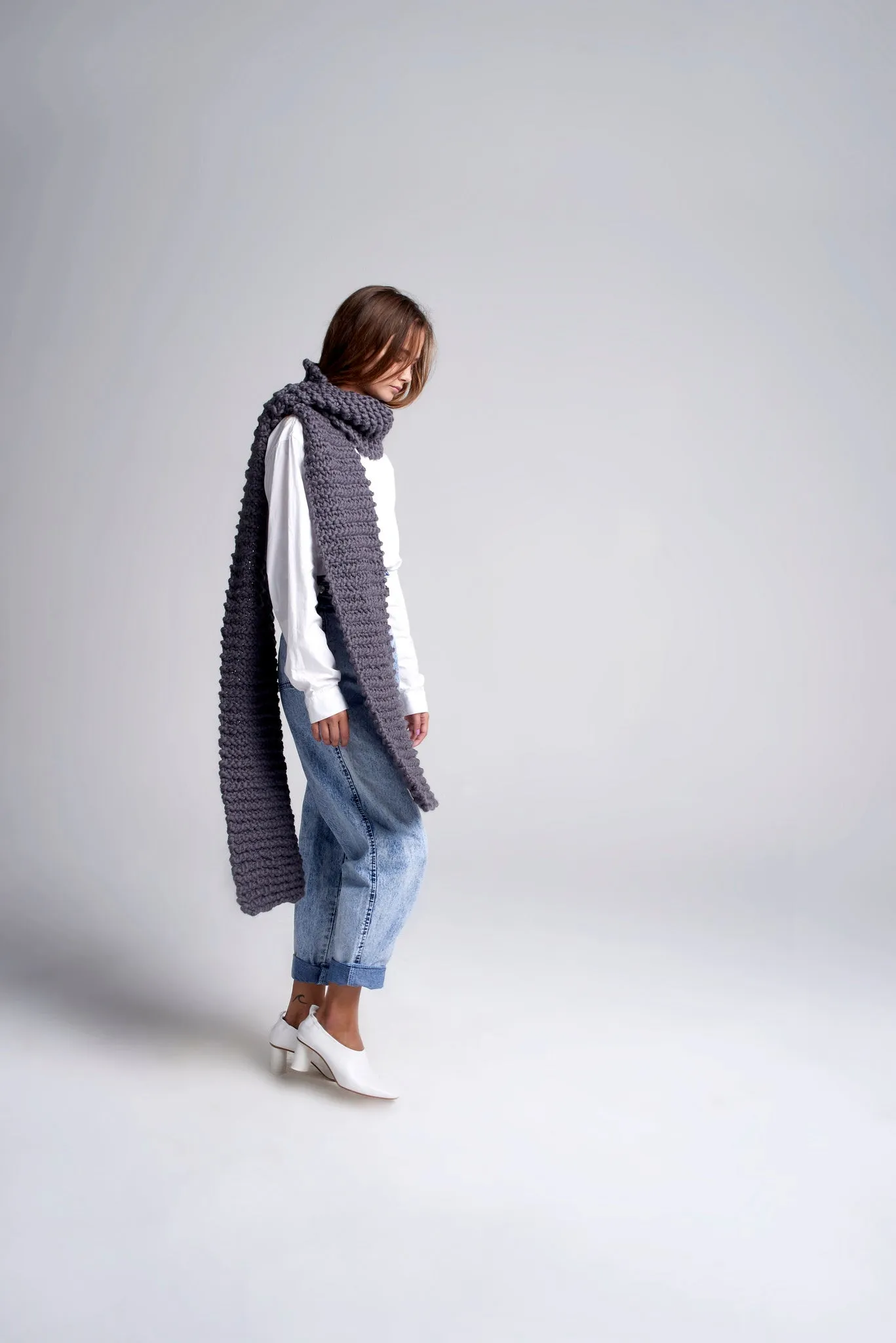 READY TO SHIP READYMADE CLEARANCE SALE!! - Her Scarf - Merino