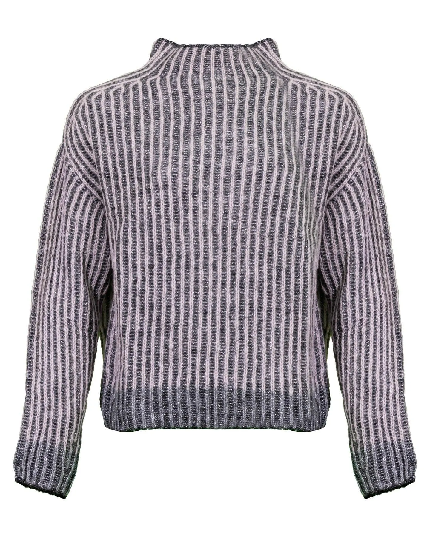 Ribbed Chunky Knit Pullover