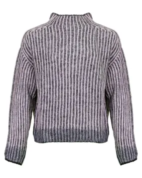 Ribbed Chunky Knit Pullover