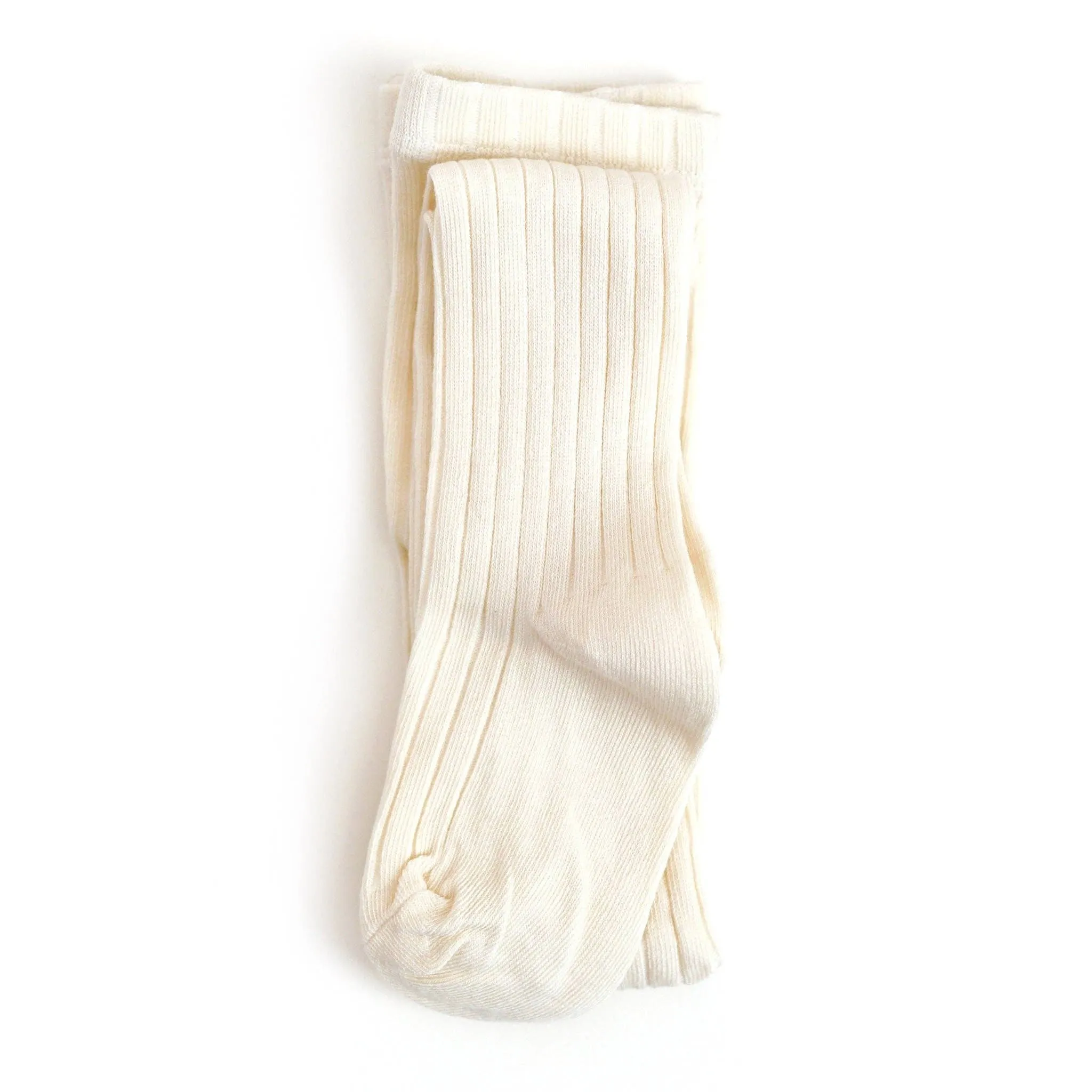 Ribbed Knit Tights | Ivory