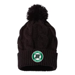 Rock Ridge Girls Hockey Chunk Twist Cuffed Beanie