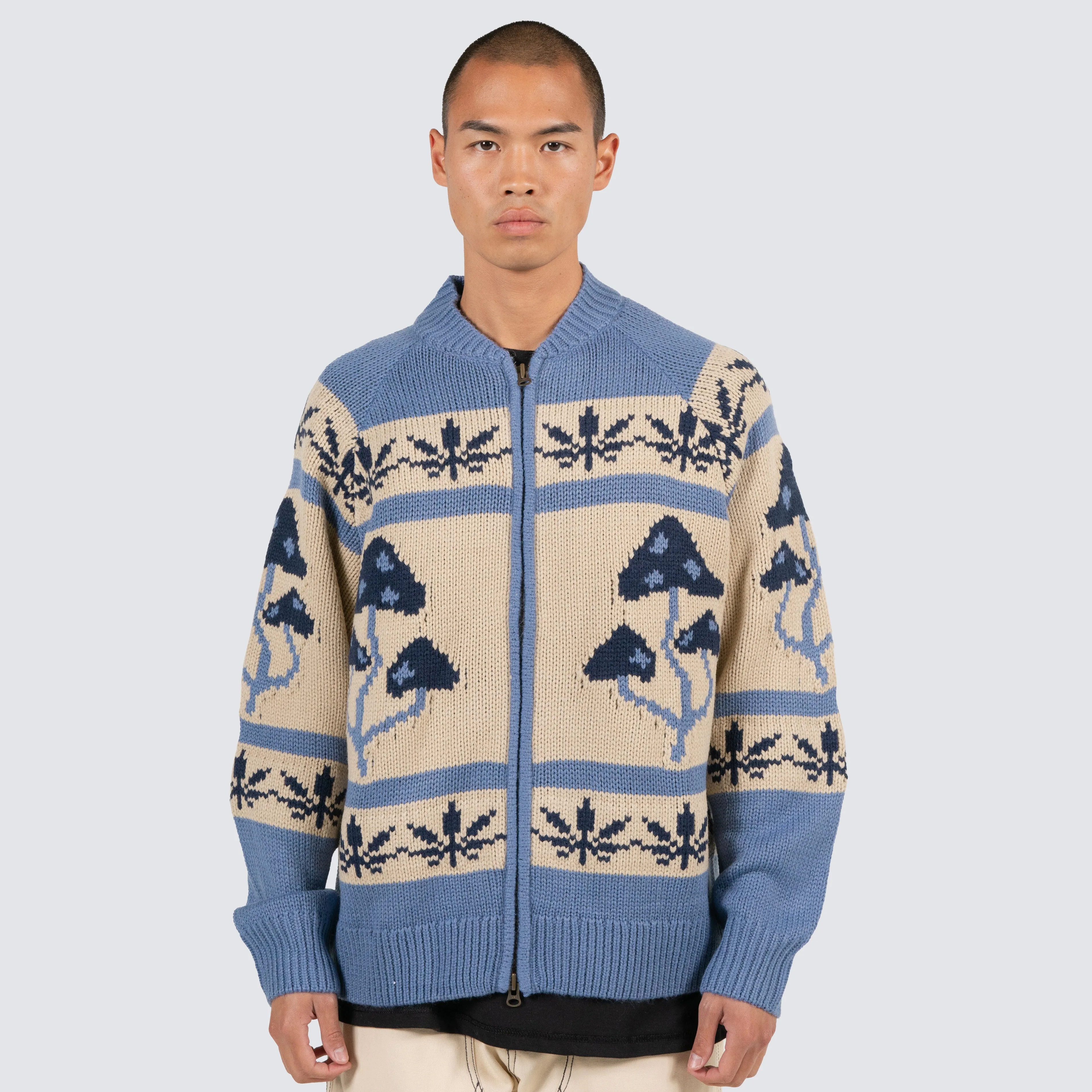 ROOM ZIP CARDIGAN