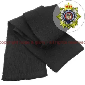 Royal Logistic Corps Heavy Knit Scarf