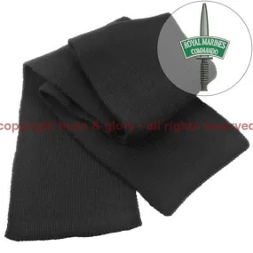 Royal Marines Commando Heavy Knit Scarf
