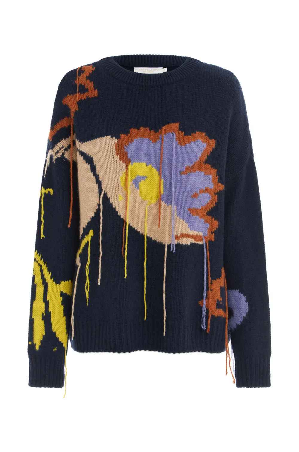 Sabine Jacquard Crew