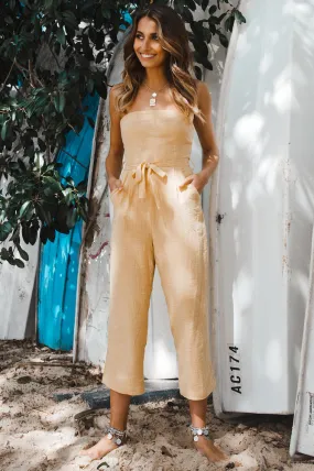 Santa Rosa Jumpsuit Yellow