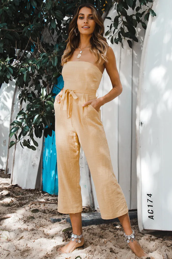 Santa Rosa Jumpsuit Yellow